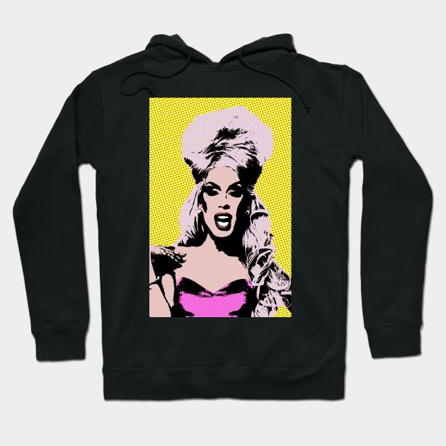 Alaska Thunderfuck style pop art Hoodie by soundofpopart